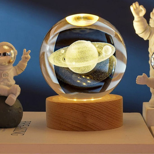 Crystal Ball LED Night Lamp