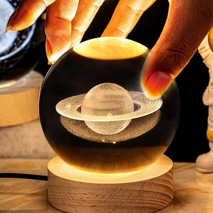Crystal Ball LED Night Lamp
