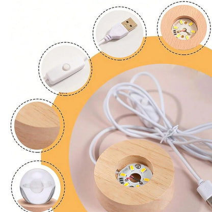 Crystal Ball LED Night Lamp