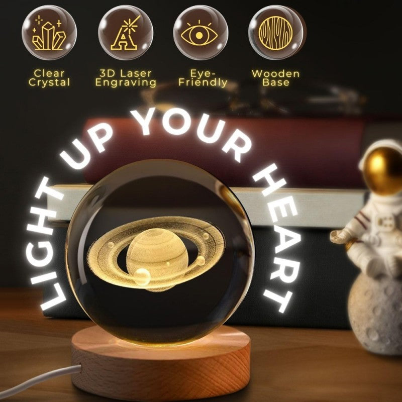 Crystal Ball LED Night Lamp