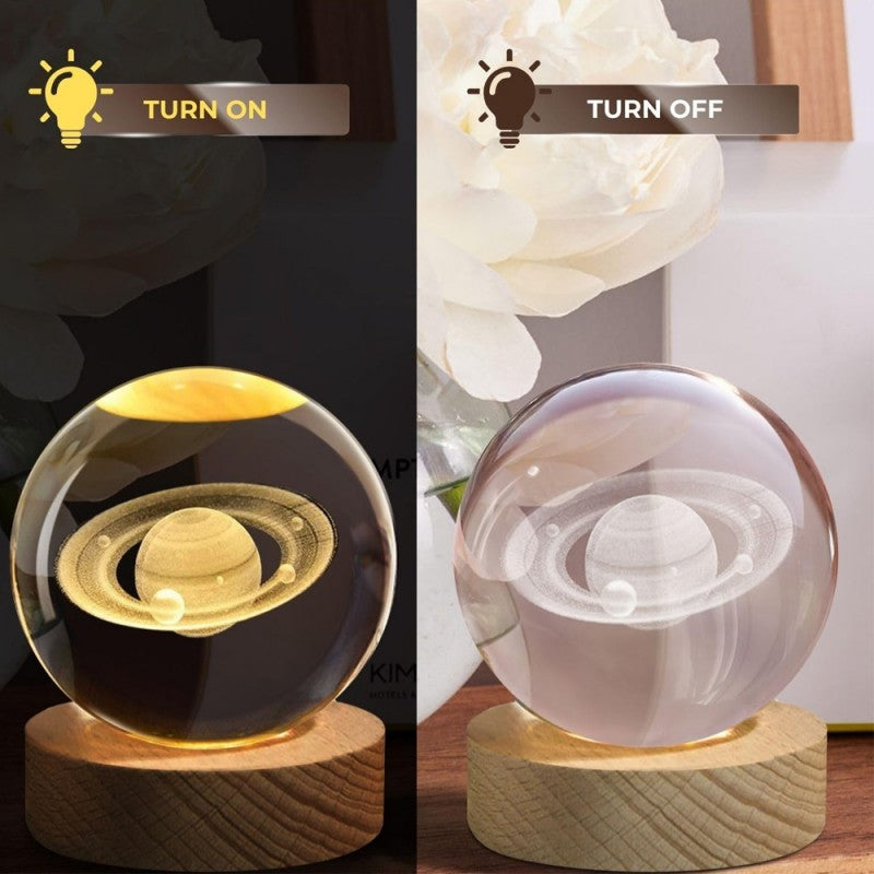 Crystal Ball LED Night Lamp