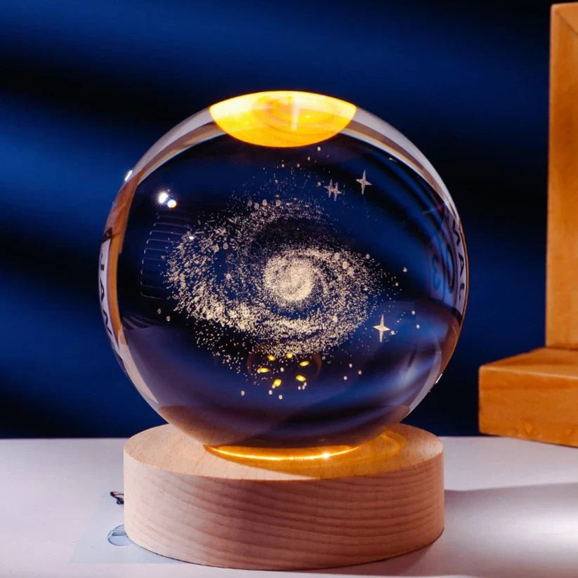 Crystal Ball LED Night Lamp