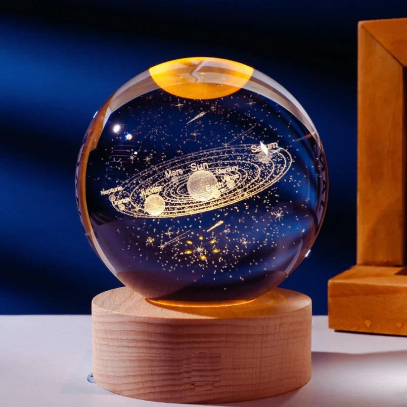 Crystal Ball LED Night Lamp