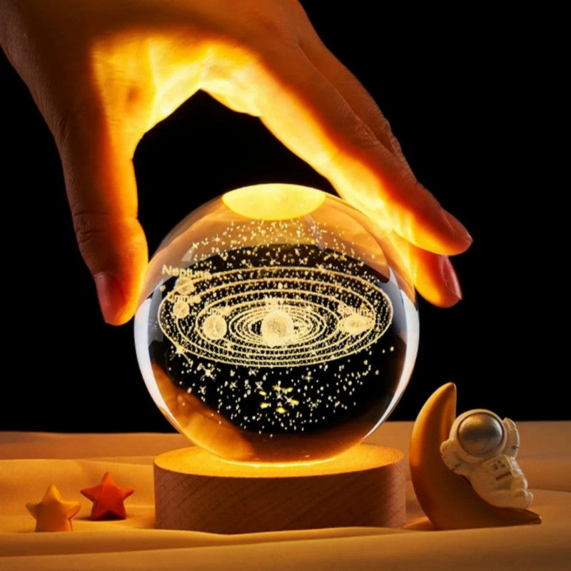 Crystal Ball LED Night Lamp