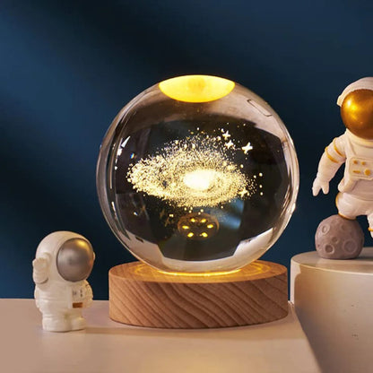 Crystal Ball LED Night Lamp