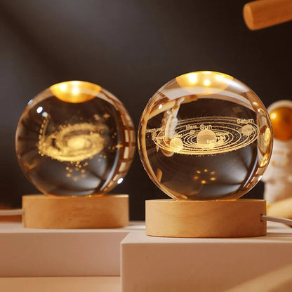 Crystal Ball LED Night Lamp