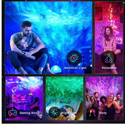 Galaxy Projector - Bluetooth Lights & Music
