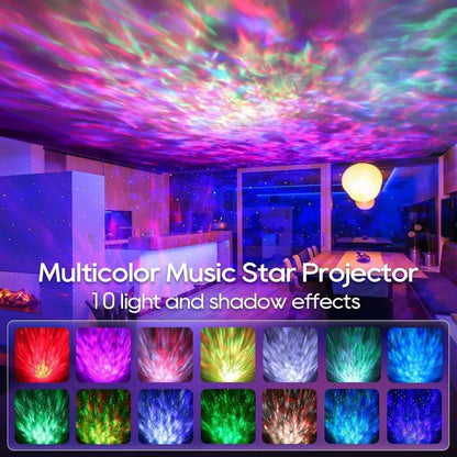 Galaxy Projector - Bluetooth Lights & Music