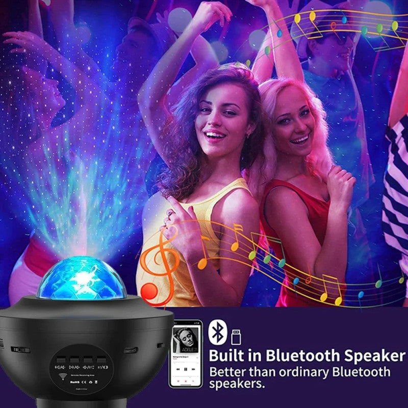 Galaxy Projector - Bluetooth Lights & Music