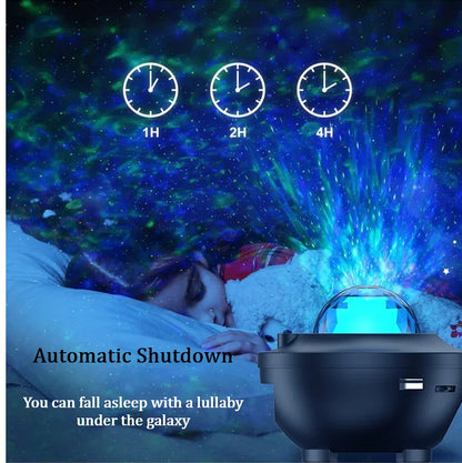 Galaxy Projector - Bluetooth Lights & Music