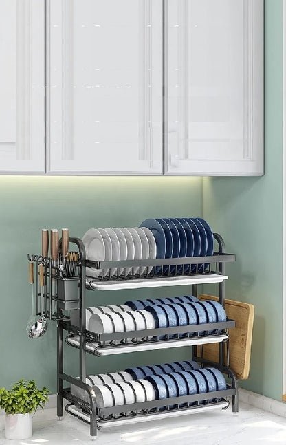 Kitchen Plate Organizer - 02 Layers