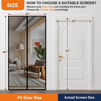 Magic Mesh Magnetic Screen Door