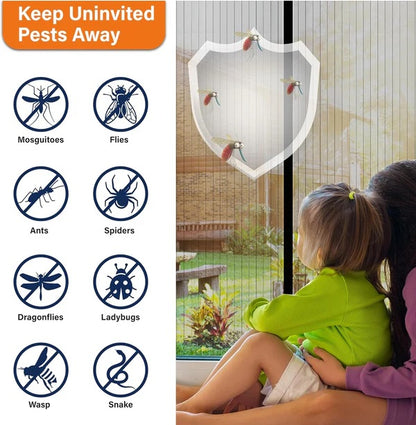 Magic Mesh Magnetic Screen Door