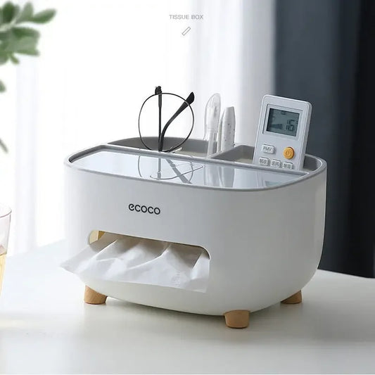 Multifunctional Tissue Box Holder