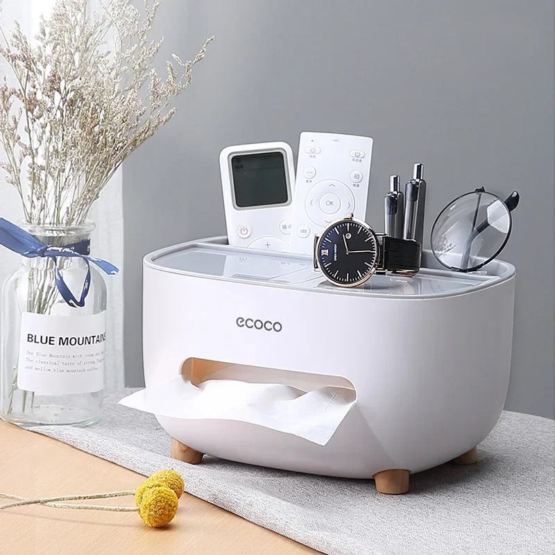 Multifunctional Tissue Box Holder