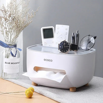 Multifunctional Tissue Box Holder