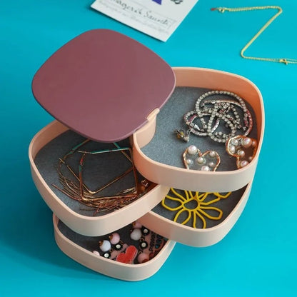 Rotatable Jewelry Organizer Box - Model # 01
