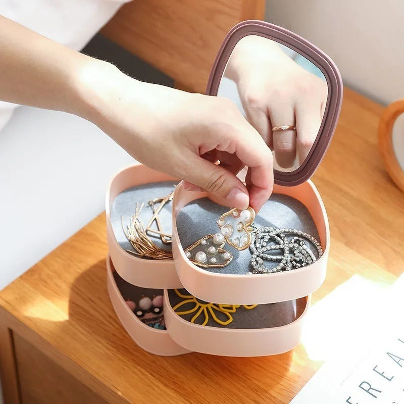 Rotatable Jewelry Organizer Box - Model # 01