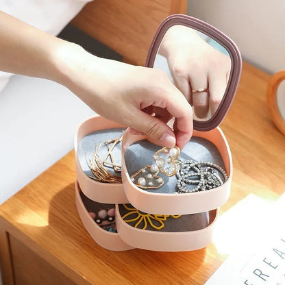 Rotatable Jewelry Organizer Box - Model # 01