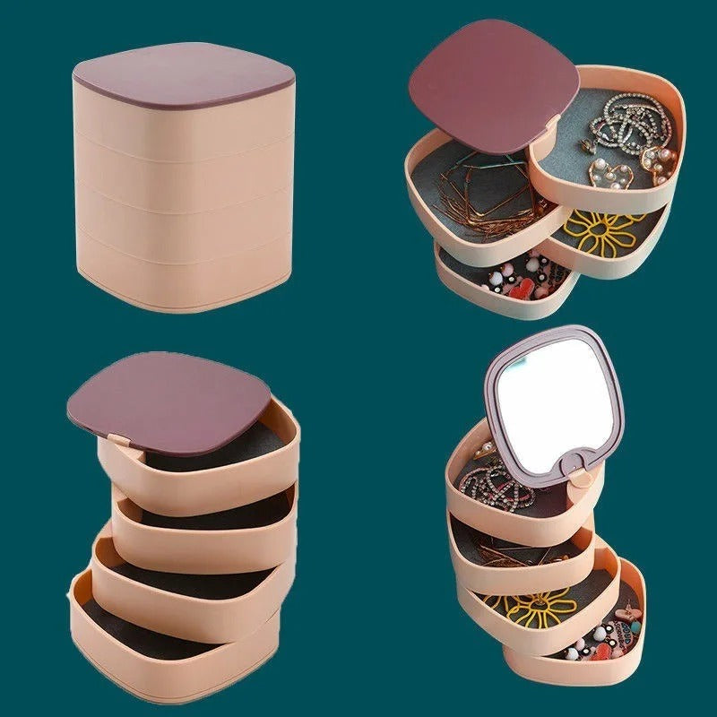 Rotatable Jewelry Organizer Box - Model # 01