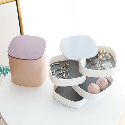 Rotatable Jewelry Organizer Box - Model # 01