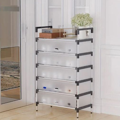 Shoe Rack 06 Layers (Dust Proof) - Model # 02