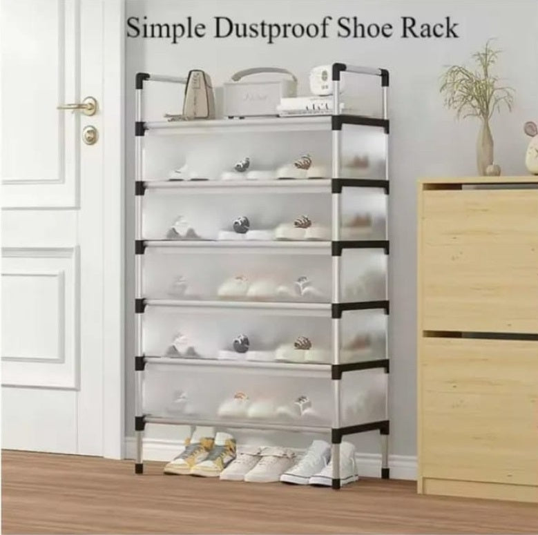 Shoe Rack 06 Layers (Dust Proof) - Model # 02