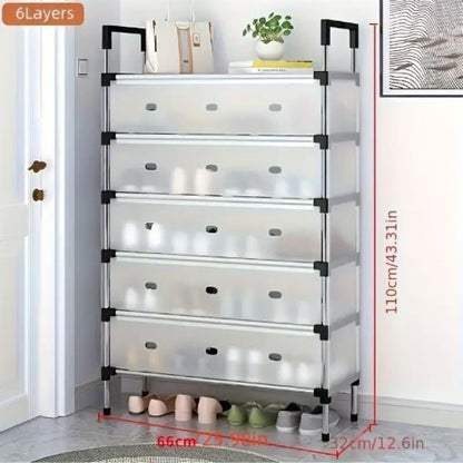 Shoe Rack 06 Layers (Dust Proof) - Model # 02