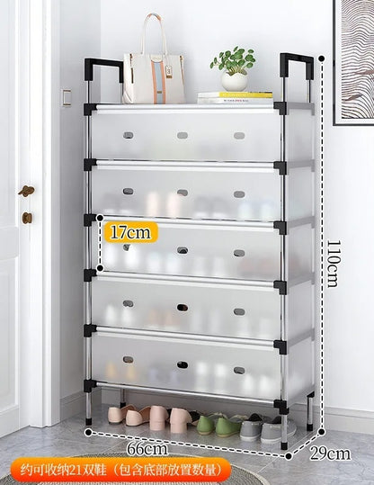 Shoe Rack 06 Layers (Dust Proof) - Model # 02
