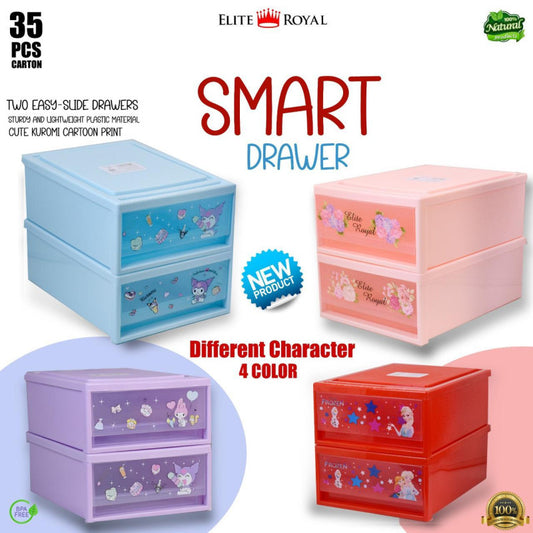 Smart Desk Organizer With 2 Drawer - Model # 03