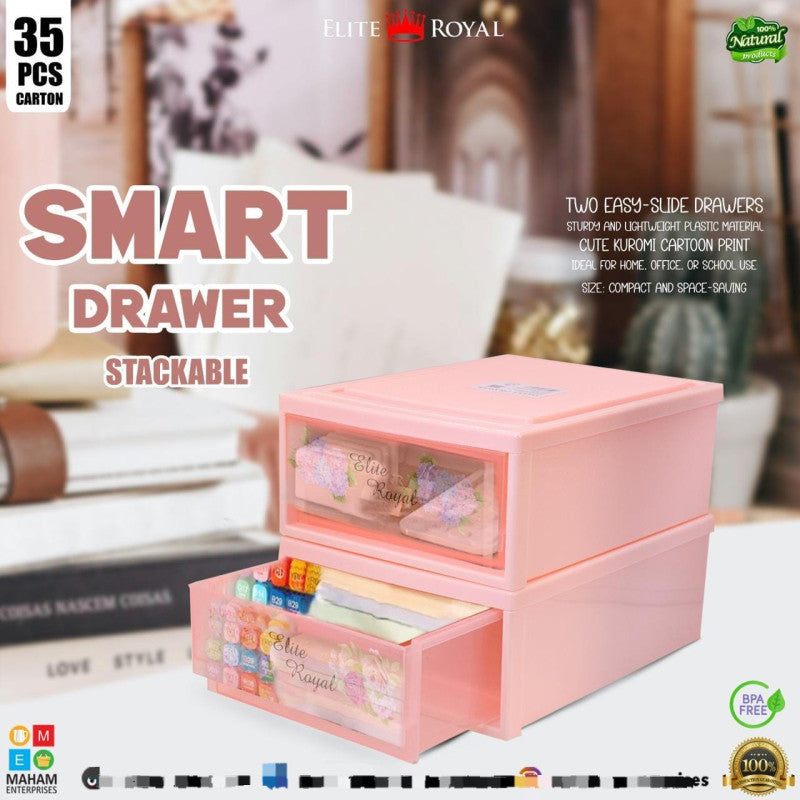 Smart Desk Organizer With 2 Drawer - Model # 03
