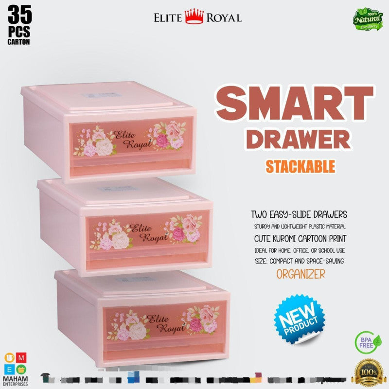 Smart Desk Organizer With 2 Drawer - Model # 03